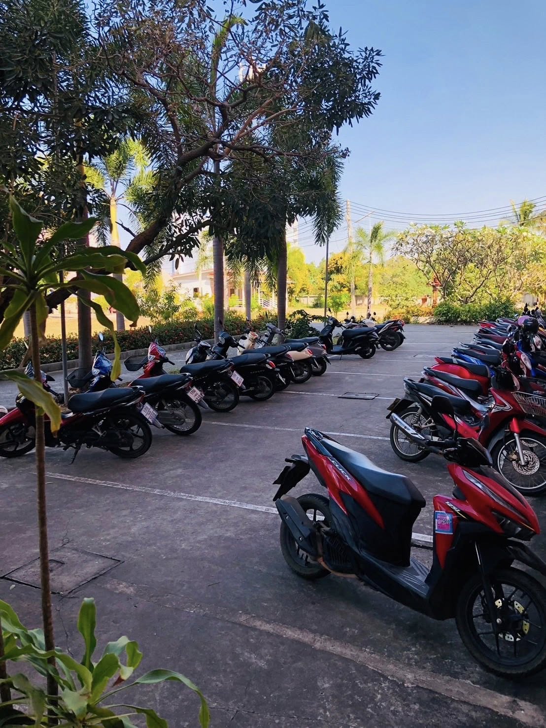 ที่จอดมอเตอร์ไซค์